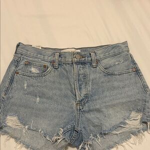 Denim Distressed Women Shorts